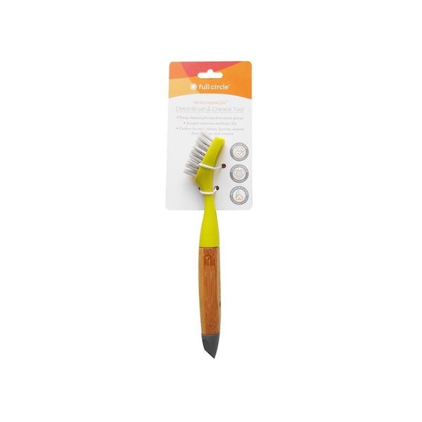 Micro Manager Full Circle Micro Manager 0.98 in. W Bamboo Handle Detail Brush FC17132G - main